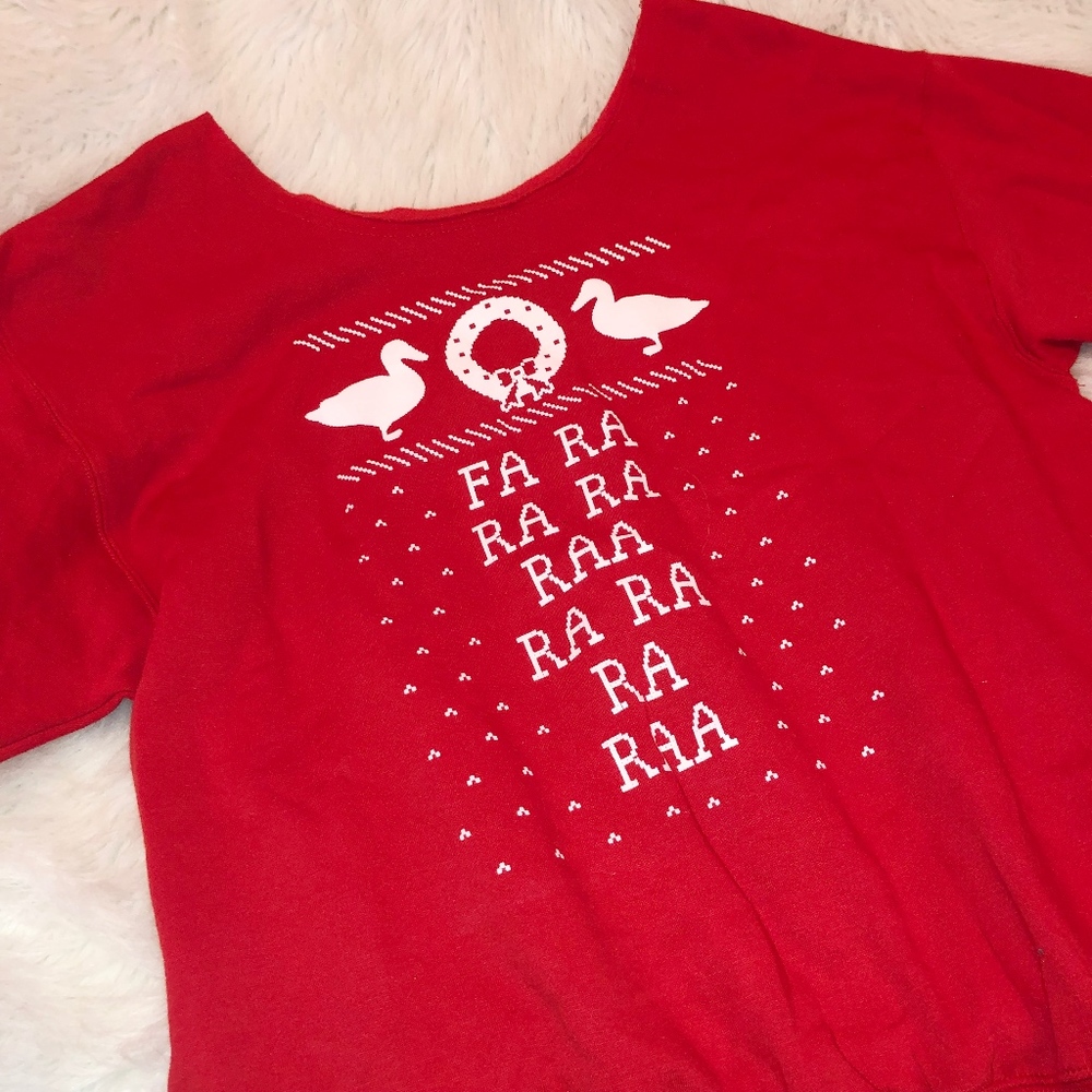 ✨$8!✨Dentz Slouchy Oversized Christmas Sweater